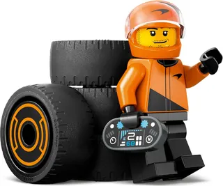 F1 coureur met McLaren racewagen LEGO-set afbeelding 2