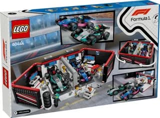 F1 Garage & Mercedes-AMG & Alpine Cars LEGO-set afbeelding 6