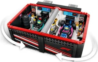F1 Garage & Mercedes-AMG & Alpine Cars LEGO-set afbeelding 5