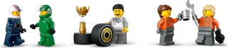 F1 truck met RB20 en AMR24 F1 auto's LEGO-set afbeelding 2