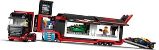 F1 truck met RB20 en AMR24 F1 auto's LEGO-set afbeelding 3