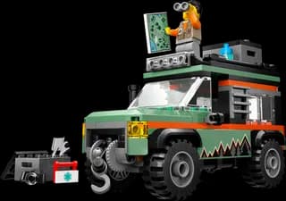 4x4 terreinwagen voor in de bergen LEGO-set