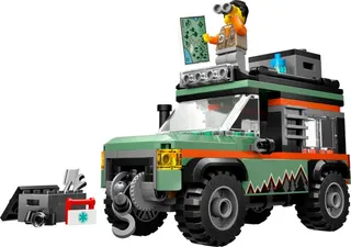 4x4 terreinwagen voor in de bergen LEGO-set afbeelding 2
