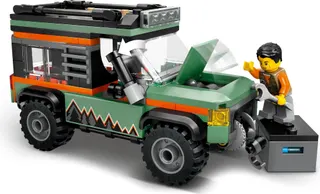 4x4 terreinwagen voor in de bergen LEGO-set afbeelding 5