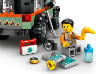 4x4 terreinwagen voor in de bergen LEGO-set afbeelding 7