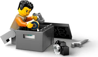 4x4 terreinwagen voor in de bergen LEGO-set afbeelding 3