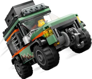 4x4 terreinwagen voor in de bergen LEGO-set afbeelding 4