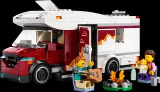Avontuurlijke camper LEGO-set