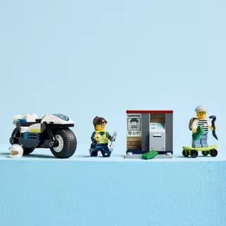 Achtervolging op politiemotor LEGO-set afbeelding 6