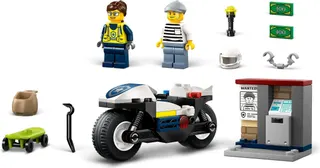 Achtervolging op politiemotor LEGO-set afbeelding 2
