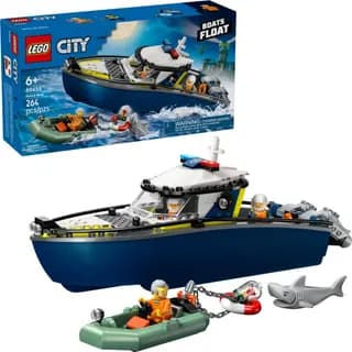 Achtervolging met politieboot LEGO-set afbeelding 10