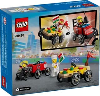 Pizza vs. Fire Truck Race Car Pack LEGO-set afbeelding 6