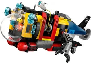 Helikopter, brandweerauto en onderzeeër remix LEGO-set afbeelding 6