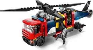Helikopter, brandweerauto en onderzeeër remix LEGO-set afbeelding 4