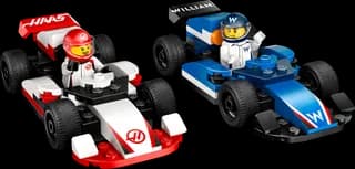 F1 Williams Racing en Haas F1 racewagens LEGO-set