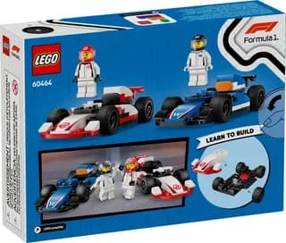 F1 Williams Racing en Haas F1 racewagens LEGO-set afbeelding 5