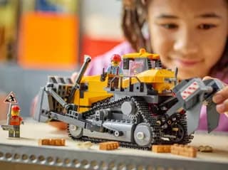 Gele bulldozer LEGO-set afbeelding 6