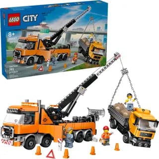 Zware sleepwagen met kraan LEGO-set afbeelding 11
