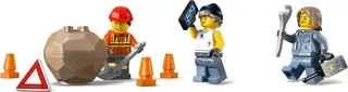 Zware sleepwagen met kraan LEGO-set afbeelding 2