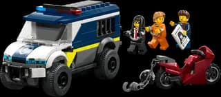 Politie gevangenentransport LEGO-set