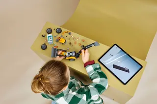 Gele graaflaadmachine LEGO-set afbeelding 6