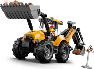 Gele graaflaadmachine LEGO-set afbeelding 2