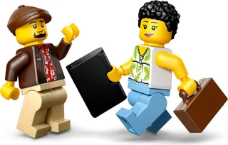 Gele taxi LEGO-set afbeelding 3