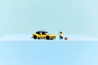 Gele taxi LEGO-set afbeelding 10