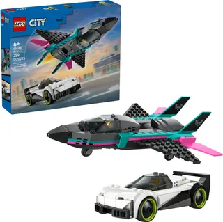 Straalvliegtuig vs. sportauto LEGO-set afbeelding 12