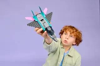 Straalvliegtuig vs. sportauto LEGO-set afbeelding 7