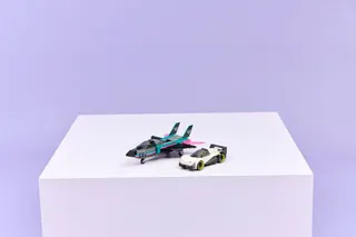 Straalvliegtuig vs. sportauto LEGO-set afbeelding 10