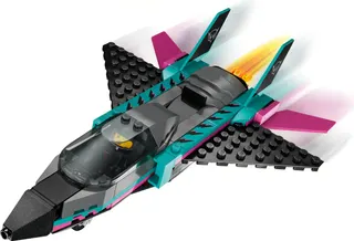 Straalvliegtuig vs. sportauto LEGO-set afbeelding 3