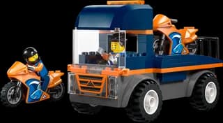Transportwagen voor motoren LEGO-set