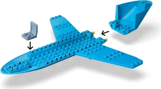 Passagierstoestel LEGO-set afbeelding 5