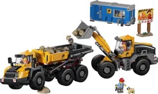 Kiepwagen en voorlader LEGO-set