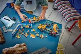 Kiepwagen en voorlader LEGO-set afbeelding 6