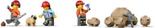 Kiepwagen en voorlader LEGO-set afbeelding 2