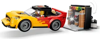 Pizzacentrale met voertuigen LEGO-set afbeelding 4
