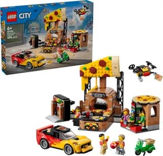 Pizzacentrale met voertuigen LEGO-set afbeelding 13