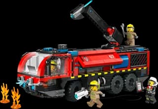 Luchthaven brandweertruck LEGO-set