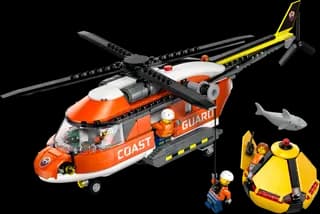 Kustwacht helikopter LEGO-set