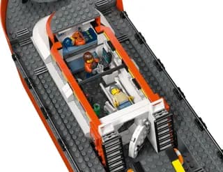 Kustwacht reddingsboot met helikopter LEGO-set afbeelding 5