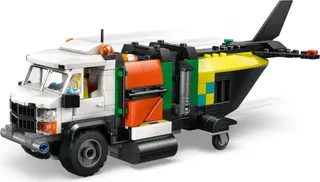 Vliegtuig, servicewagen en hovercraft remix LEGO-set afbeelding 4