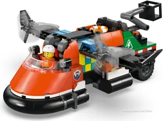 Vliegtuig, servicewagen en hovercraft remix LEGO-set afbeelding 5