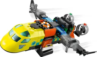 Vliegtuig, servicewagen en hovercraft remix LEGO-set afbeelding 6