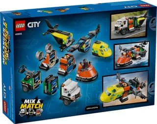 Vliegtuig, servicewagen en hovercraft remix LEGO-set afbeelding 11