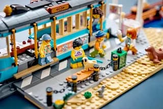 Klassieke strandtram LEGO-set afbeelding 9