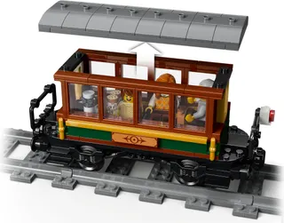 Vintage stoomtrein LEGO-set afbeelding 4