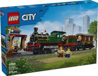 Vintage stoomtrein LEGO-set afbeelding 7