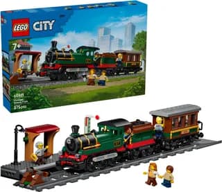 Vintage stoomtrein LEGO-set afbeelding 11